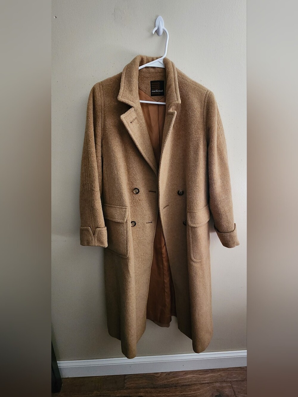 Vintage Long Wool Coat